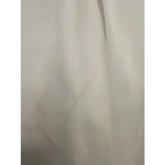 The Limited Womens Off White Cream 3/4 Roll Sleeve Blouse Size Small - Picture 10 of 12